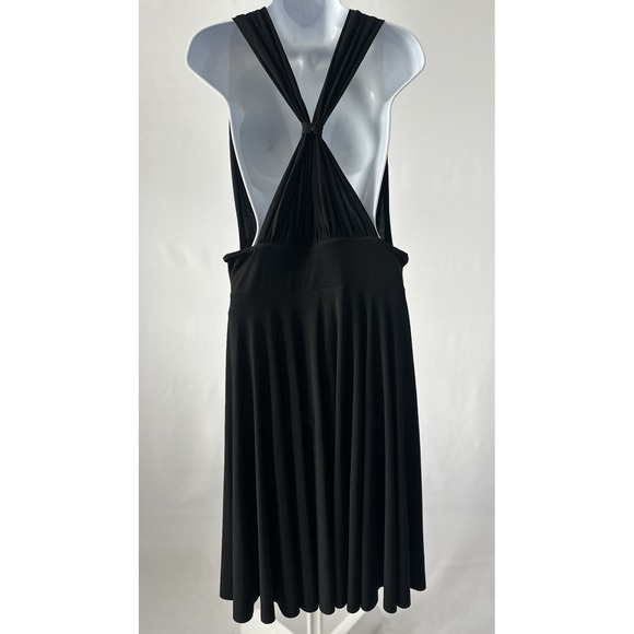 NWT White House Black Market Genius 4 in 1 Convertible Black Dress Sz: 12 (B41 - Picture 4 of 6